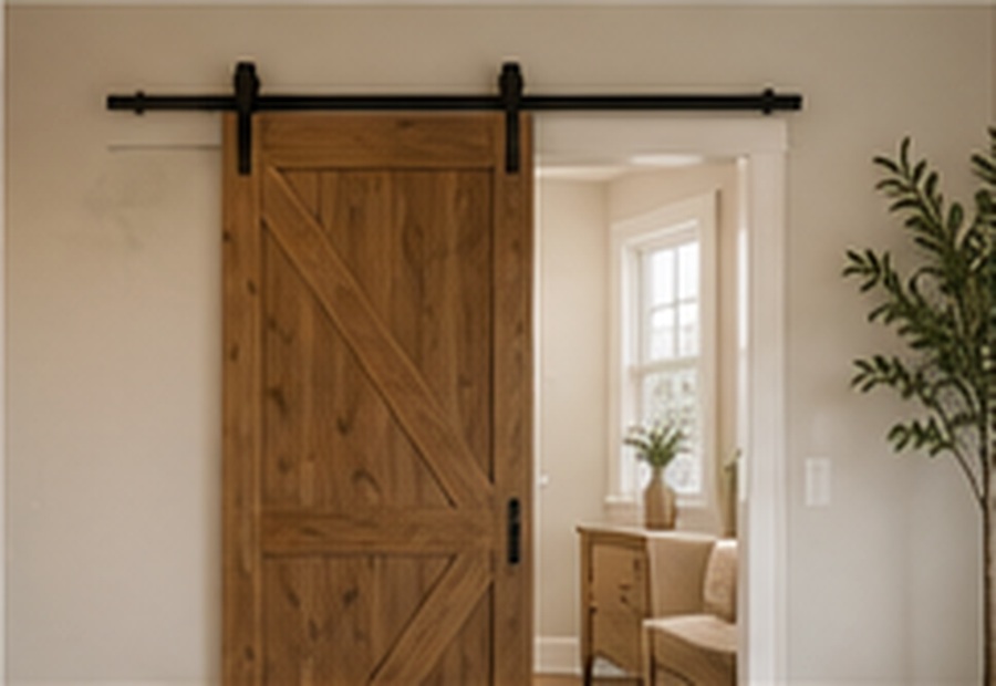 Barn door installation