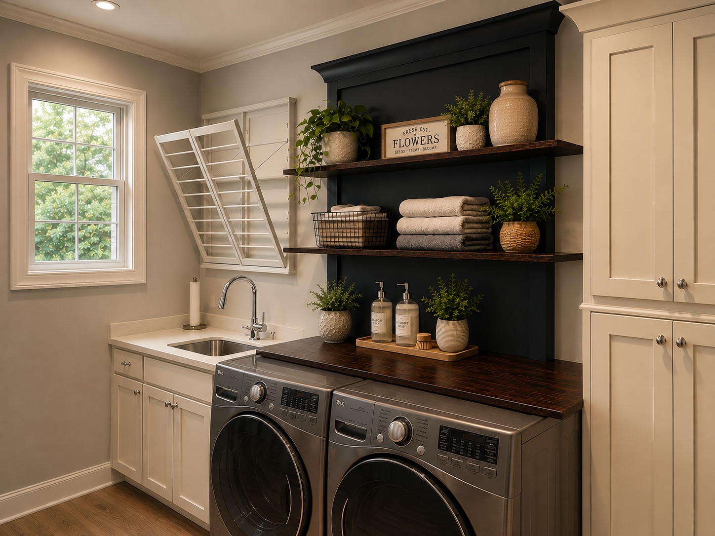 Custom Laundry Built-Ins