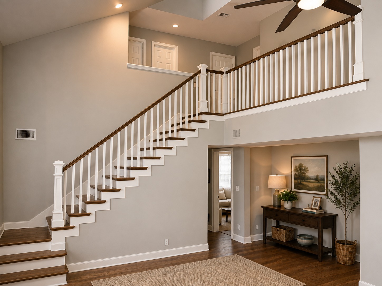 Staircase & Foyer