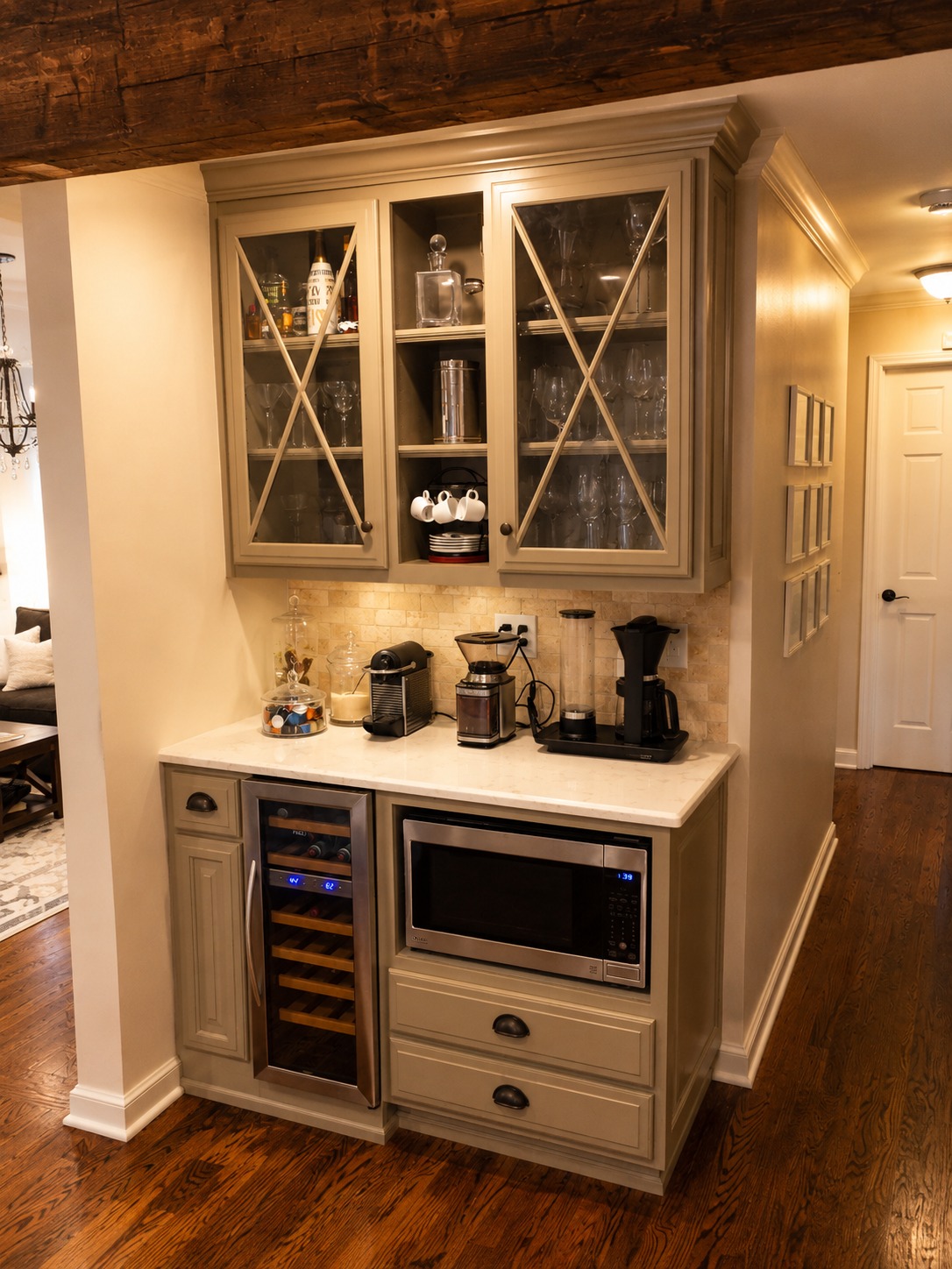 Built-In Coffee Bar