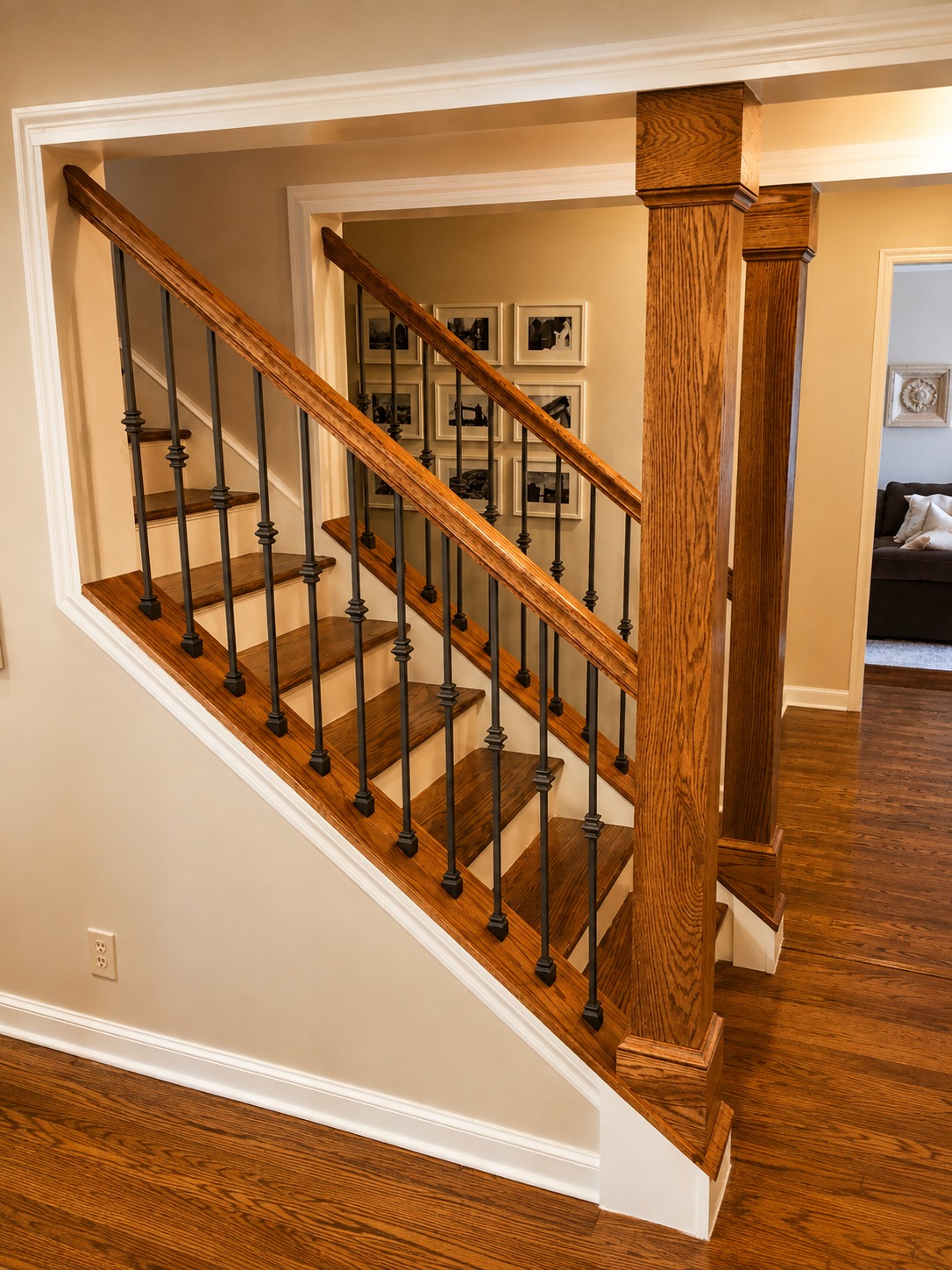 Custom Staircase & Railing